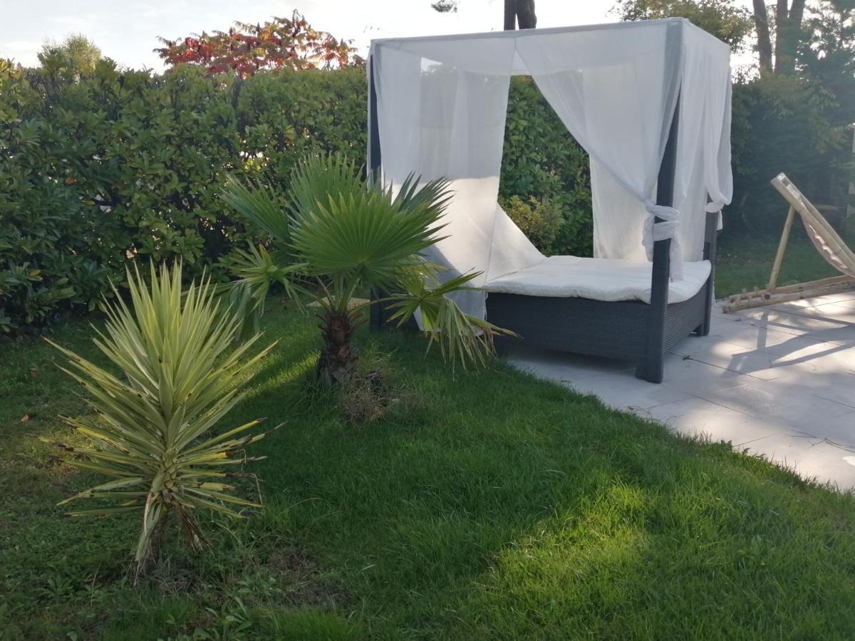 Maison Familiale En Bois Avec Piscine, Proche Du Bassin Gujan-Mestras Dış mekan fotoğraf